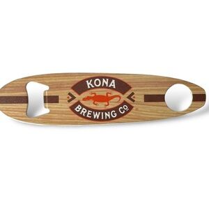 Kona Brewing Co. Wooden Bottle Opener